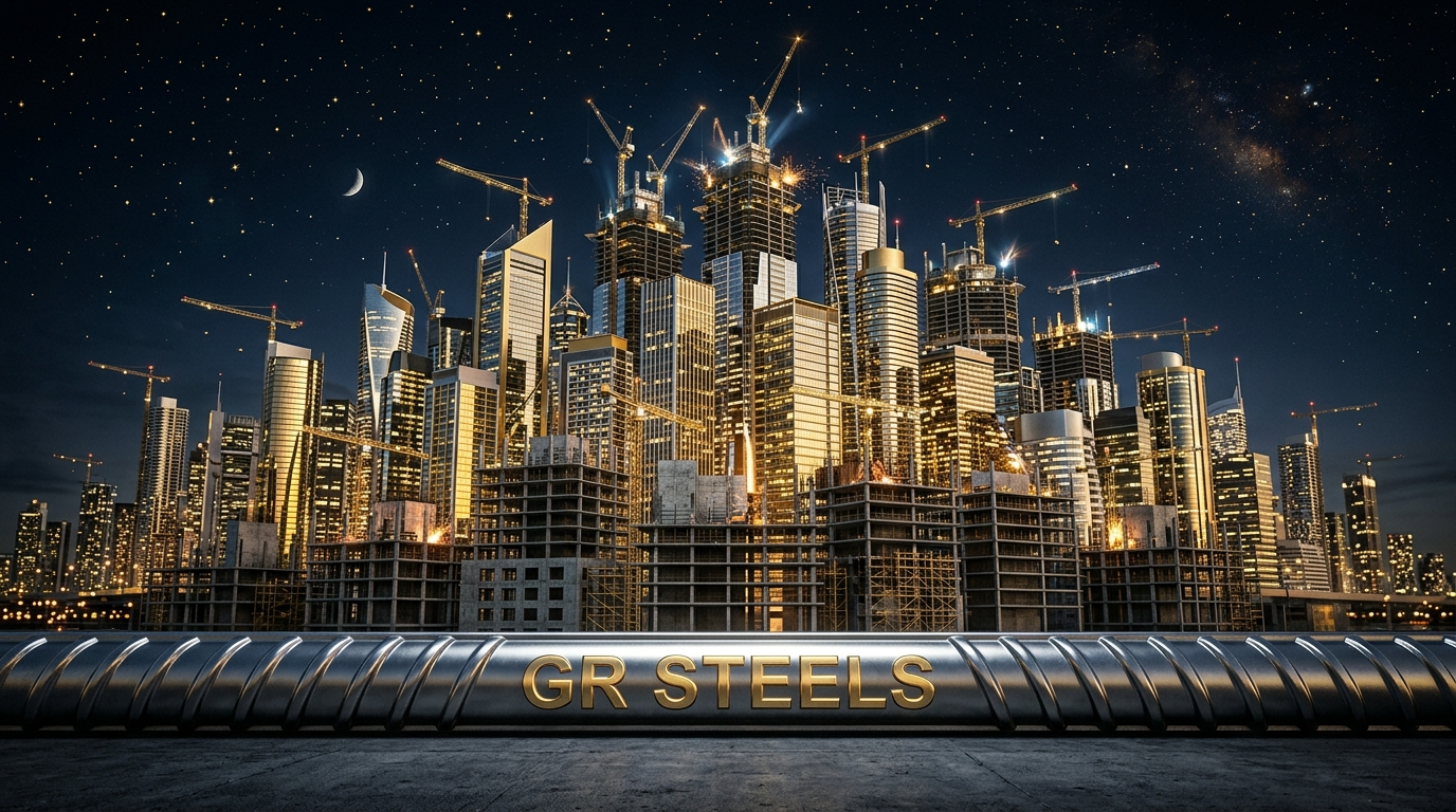 GR Steels TMT Bars Construction