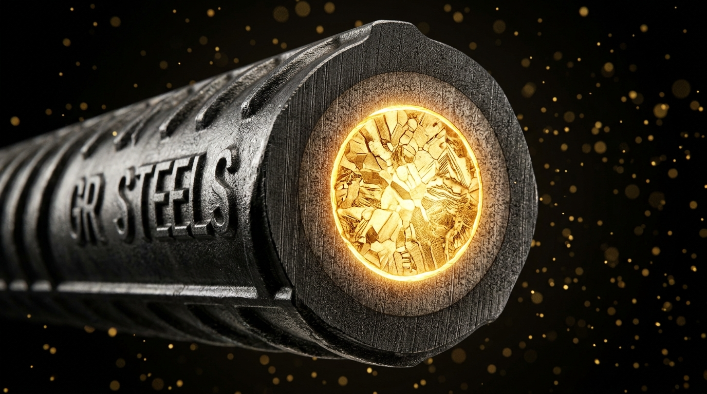 TMT bar close-up detail