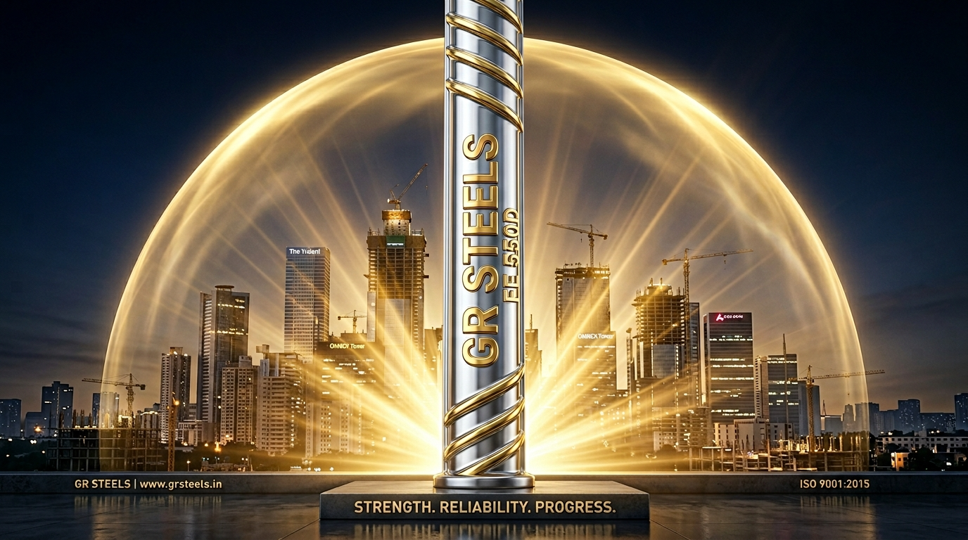 GR Steels — Strength that shapes skylines