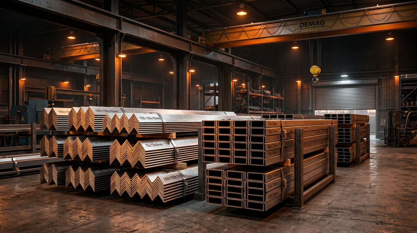 Freshly Manufactured Steel